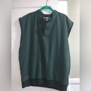 Zero Restriction Men's Green Windbreaker Vest